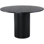 Svarta Runda matbord från Venture Home på rea med diameter 110cm 