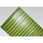 BIANCHERIAWEB Bamboo Degradè Grön, Köksmatta 50 x 140 cm, Halkfritt kök matta 100% Bambu, Kök körfält av slitstarkt material, absorberar inte fläckar