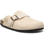 Sommar Krämfärgade Sandaler från Bianco Footwear i Mocka 