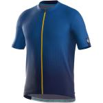 Blåa Kortärmade Funktionströjor från Bicycle Line på rea i Storlek 3 XL i Polyester för Herrar 