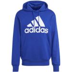 Blåa Tränings hoodies från adidas på rea i Storlek L för Herrar 