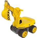 Big Power Worker Maxi Digger Toys Toy Cars & Vehicles Toy Vehicles Construction Cars Yellow BIG