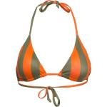 Randiga Orange Bikini-BH från Dedicated i Storlek XS för Damer 