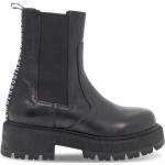 Svarta Ankle-boots från Bikkembergs på rea med Klackhöjd 5cm till 7cm i Syntet för Damer 