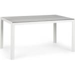 Antracit-grå Trädgårdsbord från Blumfeldt för 6 personer i Aluminium 