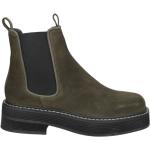 Gröna Chelsea-boots från Billi Bi på rea i Mocka för Damer 