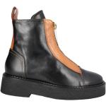 Svarta Ankle-boots från Billi Bi på rea med Dragkedja i Läder för Damer 
