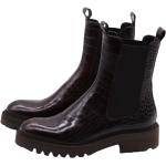 Mörkbruna Chelsea-boots från Billi Bi för Damer 