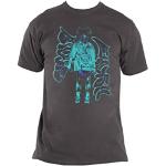 Rockiga Svarta Billie Eilish T-shirts med tryck i Storlek S för Herrar 