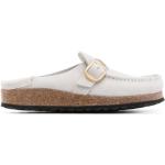 Vita Slip in-sandaler från Birkenstock i Mocka för Damer 