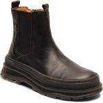 Svarta Chelsea-boots från Bisgaard på rea Andningsbara i Läder för Barn 