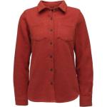Rockiga Röda Långärmade Flanellskjortor från Black Diamond i Storlek L i Flanell för Damer 