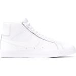 Vita Höga sneakers från Nike Blazer med Snörning med rundad tå i Läder för Flickor 
