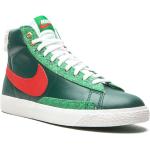 Gröna Retro-sneakers från Nike Blazer Mid Vintage med Snörning med rundad tå i Gummi för Pojkar 