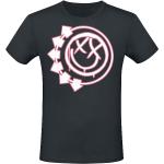 Blink-182 T-shirt - Harrows Smiley - S 3XL - för Herr - svart