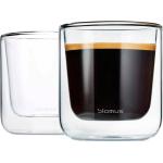 Blomus - Espressoglas Nero 200 ml 2 pack - Transparent