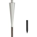 Blomus Garden Torch With Wooden Pole Orchos- Matt - H 145 cm, Ø 7 V 0,3 L, 8 Utomhuslampor