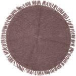 Lila Runda mattor från Bloomingville med diameter 110cm i Ull 