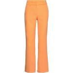 Orange Utsvängda byxor från Y.A.S för Damer 