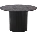 Mörkbruna Runda matbord med diameter 120cm 
