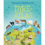 Børnenes Illustrerede Dyreatlas Toys Baby Books Educational Books Multi/patterned GLOBE