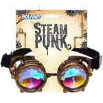 Steampunk Flerfärgade Maskeradglasögon med glitter från Boland 