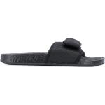 Svarta Slip in-sandaler från adidas på rea med Slip-on med öppen tå i Gummi för Damer 