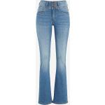 Ljusblåa High waisted jeans med nitar från Cellbes i Denim för Damer 