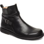 Svarta Ankle-boots från Angulus i storlek 35 i Läder 