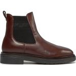 Mörkbruna Chelsea-boots från Gant på rea i storlek 43 för Herrar 
