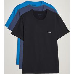 BOSS BLACK 3-Pack Crew Neck T-Shirt Navy/Blue/Black