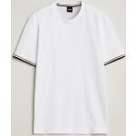 Vita Kortärmade Kortärmade T-shirts från HUGO BOSS BOSS Black i Storlek S i Bomull för Herrar 