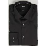 Formella Svarta Slim fit skjortor från HUGO BOSS BOSS Black med stretch i Storlek S för Herrar 