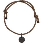 Hållbara Bruna Vintage armband från BOTTEGA VENETA på rea i Läder för Damer 