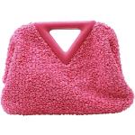 Vintage Hållbara Rosa Handväskor i skinn från BOTTEGA VENETA i Lammläder för Damer 