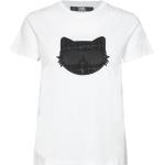 Vita T-shirts från Karl Lagerfeld i Bouclé 