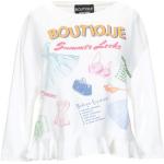 Elfenbensfärgade Långärmade Sweatshirts från Moschino Boutique Moschino i Storlek 3 XL för Damer 