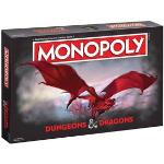 BRÄDSPEL Monopol Dungeons and Dragons Spel