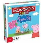 BRÄDSPEL Monopol Junior Peppa Pig Spel Engelska