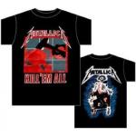 Svarta Metallica Band t-shirts från Bravado i Storlek M i Bomull för Herrar 