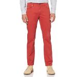 Röda Stretch jeans från Brax Cooper med W33 i Material som andas i Bomullsblandning för Herrar 