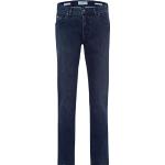 Sportiga Mörkblåa Straight leg jeans från Brax Cadiz med W40 i Bomullsblandning för Herrar 
