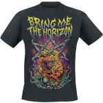 Bring Me The Horizon T-shirt - Smoking Dinosaur - S XXL - för Herr - svart