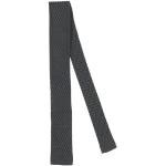 Gråa Stickade slipsar från Brioni i Siden för Herrar 