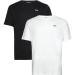 Svarta Kortärmade Tränings t-shirts från Fila i Storlek XS 