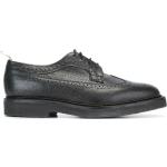 Hålmönstrade Svarta Brogue-skor från Thom Browne med spetsig tå i Läder för Herrar 