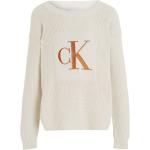 Krämfärgade Pullovers från Calvin Klein 