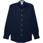 Casual Blåa Oxford-skjortor från Brooks Brothers på rea med stretch i Fleece för Herrar 