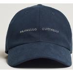 Brunello Cucinelli Cotton Baseball Cap Navy