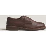 Mörkbruna Derby-skor från BRUNELLO CUCINELLI i storlek 43 i Mocka för Herrar 